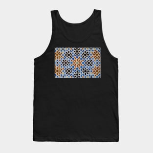 Seville Islamic tile pattern 1 Tank Top